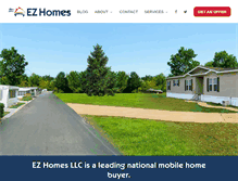 Tablet Screenshot of mhomebuyers.com